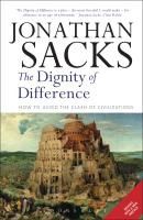 Portada de Dignity of Difference