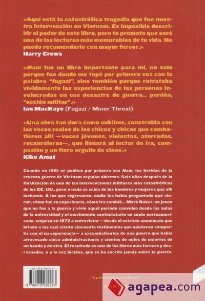 NAM: La guerra de Vietnam en palabras de los hombres y mujeres que lucharon en ella NAM: La guerra de Vietnam en palabras de los hombres y mujeres que lucharon en ella
