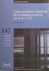 Convocatoria judicial de la junta general en S.A. y S.L. - Lec 2000