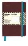 Cool Diary Tageskalender Brown/Chequered 2013