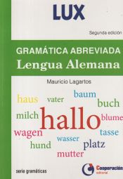 Portada de GramÃ¡tica abreviada de la Lengua Alemana