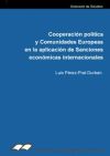 Cooperación política y Comunidades Europeas en la aplicación de Sanciones económicas internacionales