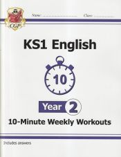 Portada de New KS1 English 10-Minute Weekly Workouts - Year 2