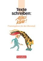 Portada de Alles klar! Sekundarstufe II. Texte schreiben