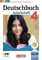 Portada de Deutschbuch 04: 8. Schuljahr. Arbeitsheft mit Lösungen und Übungs-CD-ROM. Gymnasium Baden-Württemberg