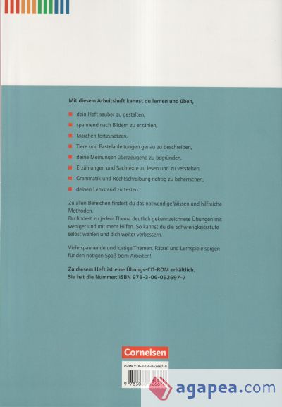 Deutschbuch 5. Schuljahr. Arbeitsheft mit Lösungen. Differenzierende Ausgabe