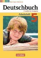 Portada de Deutschbuch 5. Schuljahr. Arbeitsheft mit Lösungen Nordrhein-Westfalen