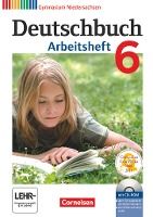 Portada de Deutschbuch 6. Schuljahr. Arbeitsheft mit Lösungen und Übungs-CD-ROM. Gymnasium Niedersachsen