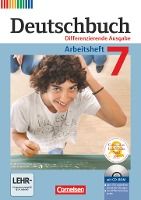 Portada de Deutschbuch 7. Schuljahr. Arbeitsheft mit Lösungen und Übungs-CD-ROM