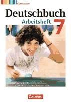 Portada de Deutschbuch 7. Schuljahr. Gymnasium Allgemeine Ausgabe. Arbeitsheft mit Lösungen