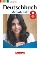 Portada de Deutschbuch Gymnasium 8. Schuljahr. Arbeitsheft mit Lösungen. Allgemeine Ausgabe