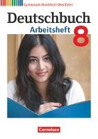 Portada de Deutschbuch Gymnasium 8. Schuljahr. Arbeitsheft mit Lösungen. Nordrhein-Westfalen