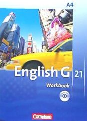 Portada de English G 21. Ausgabe A 4: 8. Schuljahr. Workbook mit Audio-CD