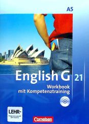 Portada de English G 21. Ausgabe A 5: 9. Schuljahr. Workbook mit CD