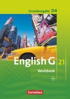 Portada de English G 21. Grundausgabe D 4: 8. Schuljahr. Workbook mit Audio-CD