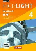 Portada de English G Highlight 04: 8. Schuljahr. Workbook mit Audio-CD und CD-ROM (e-Workbook). Hauptschule