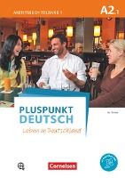 Portada de Pluspunkt Deutsch A2: Teilband 1. Arbeitsbuch mit Audio-CD und Lösungsbeileger