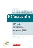 Portada de Prüfungstraining DaF B2-C1. Deutsches Sprachdiplom der Kultusministerkonferenz (DSD). Übungsbuch mit CDs