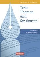 Portada de Texte, Themen und Strukturen: Deutschbuch für die Oberstufe. Ausgabe B. Schülerbuch. Baden-Württemberg