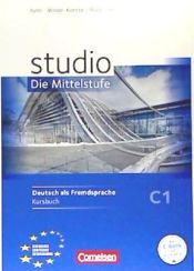 Portada de studio d C1 Mittelstufe Kursbuch mit Lösungsbeileger