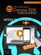 Portada de Corona SDK Videocorso. Modulo Avanzato (Ebook)
