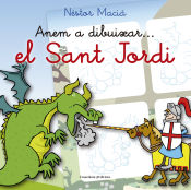 Portada de Anem a dibuixar... el Sant Jordi