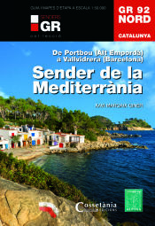 Portada de GR 92 Nord. Catalunya, Sender de la Mediterrània