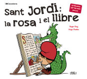 Portada de Sant Jordi: la rosa i el llibre