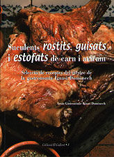 Portada de Suculents rostits, guisats i estofats de carns i aviram: Selecció de receptes del mestre de gastronomia Ignasi Domènech