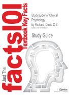 Portada de Studyguide for Clinical Psychology by David C.S. Richard, ISBN 9780123742568