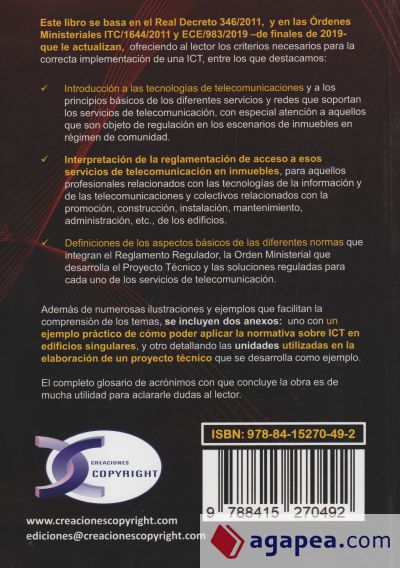 ICT. Normativa de las Infraestructuras Comunes de Telecomunicaciones. Edición 2020