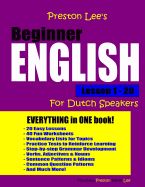 Portada de Preston Lee's Beginner English Lesson 1 - 20 for Dutch Speakers