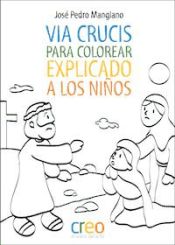 Portada de Via Crucis para colorear explicado a los niños