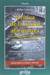 Crítica de la moral afirmativa