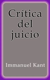 Portada de Crítica del juicio (Ebook)