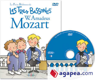 TRES BESSONES W.AMADEUS MOZART -PB +DVD