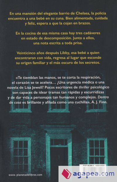 Pack Dentro de casa + book journal para amantes del thriller