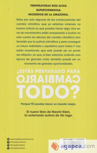 Cómo cambiarlo todo: Una guía esencial para proteger el planeta Cómo cambiarlo todo: Una guía esencial para proteger el planeta