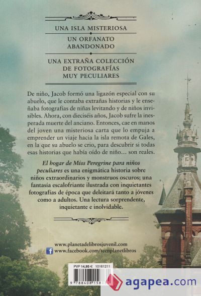 El hogar de Miss Peregrine para niños peculiares