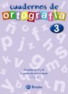 Cuaderno de Ortograf&iacute;a 3