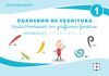 Cuaderno de escritura. MAY&Uacute;SCULAS 1: A, E, I, O, U, M, P, L, LL, Y