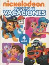 Cuaderno De Vacaciones Nickelodeon. 4 Años