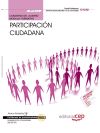 Cuaderno del alumno Participación ciudadana. Certificados de profesionalidad. Dinamización comunitaria