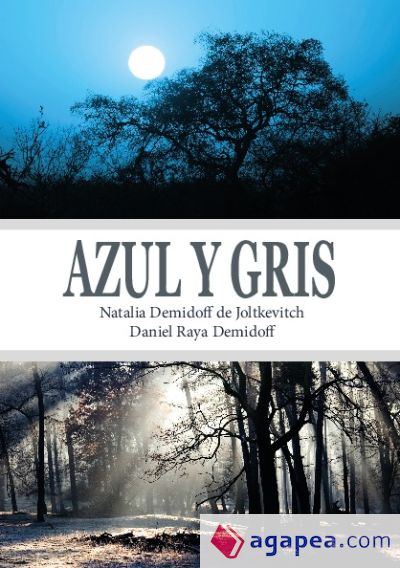 Azul y gris