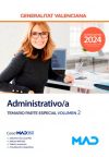 Cuerpo Administrativo. Temario Parte Especial volumen 2. Generalitat Valenciana