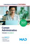 Cuerpo Administrativo. Temario volumen 2. Comunidad Autónoma de Cantabria