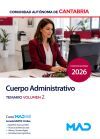 Cuerpo Administrativo. Temario volumen 2. Comunidad Aut&oacute;noma de Cantabria