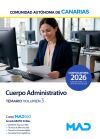 Cuerpo Administrativo. Temario Volumen 3. Comunidad Aut&oacute;noma De Canarias