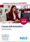 Cuerpo Administrativo. Test del temario. Comunidad Aut&oacute;noma de Cantabria