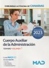 Cuerpo Auxiliar. Temario Volumen 1. Comunidad Autónoma De Canarias